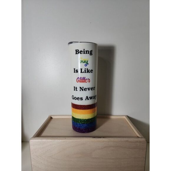 Handmade Other - Custom Rainbow Tumbler